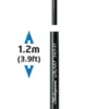 AM/FM radioantenn Galaxy svart