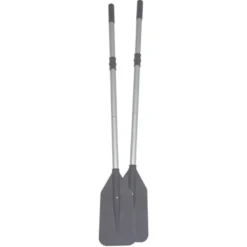 Aquaquick Åror 1 par, grå, 143 cm för gummibåtar 200-250 cm