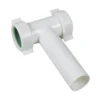 Avloppsanslutning T-stycke 1 1/4" Ø32 mm Slang