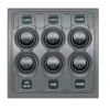 Bep kontur kraftpanel 6 kontakter