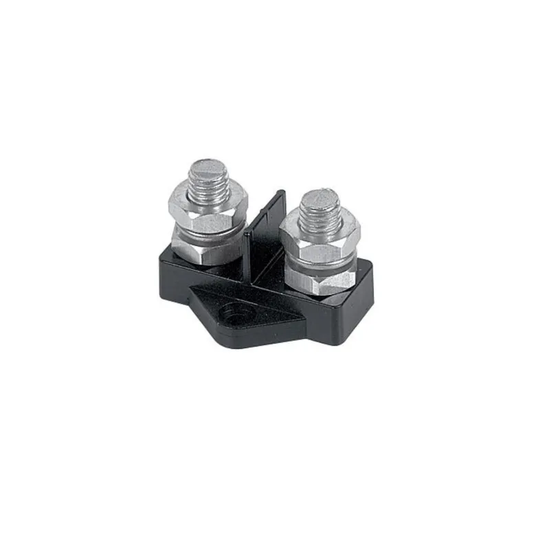 BEP Kopplingsplint Dubbel 10mm m/ Utan Skyddskåpa, Svart