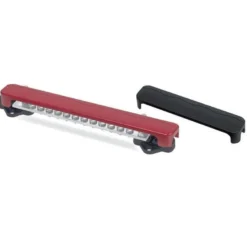 BEP Kopplingsplint 12 Positiv + 12 Negativ, Svart/Röd, 117 m