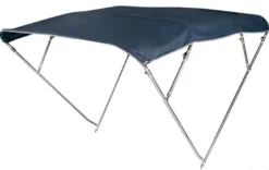 4-bågars bimini hög AISI316 260/270 cm vit