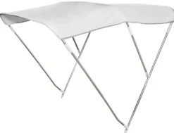 3-bågars bimini hög Ø 22 mm 150/160 cm marinblå
