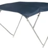 4-bågs bimini hög AISI316 260/270 cm marinblå