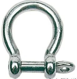 Bågschackel AISI 316 16 mm