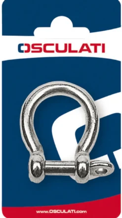 Bågschackel AISI 316 6 mm (detaljförpackning 1 pc.)