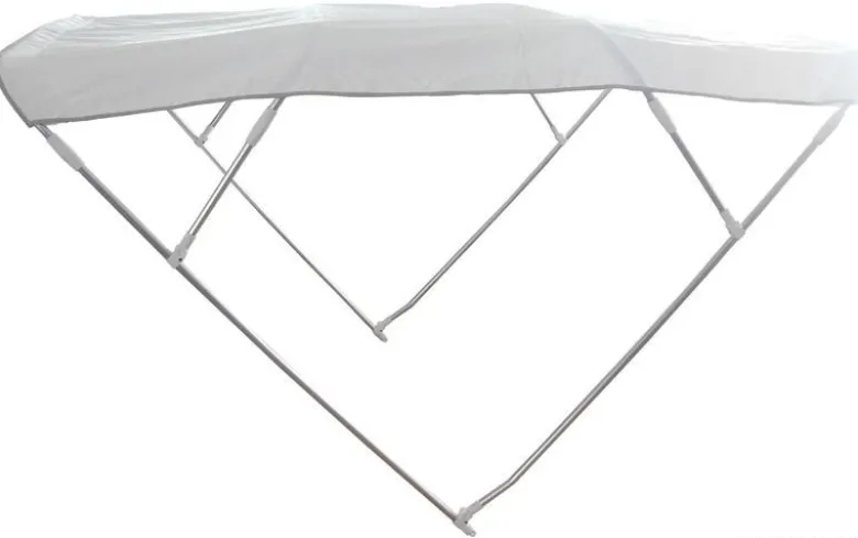 Bimini Depth 4-bågars solskydd 205/215 cm marinblå