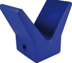Blått gummistävstopp 105 x 67 x 124 mm