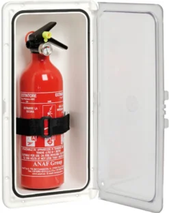 Brandsläckarfack med lucka 183x364 mm