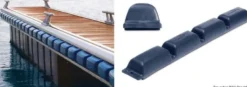 Bryggfendert och pålfendert 800 mm blå