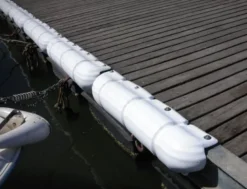 Brygg- och pålfendert vit 900 mm