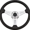 Båtratt Sport inkl. Standrad 3/4'' Nav Ø338mm Svart/Aluminium