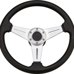 Båtratt Sport inkl. Standrad 3/4'' Nav Ø338mm Svart/Aluminium