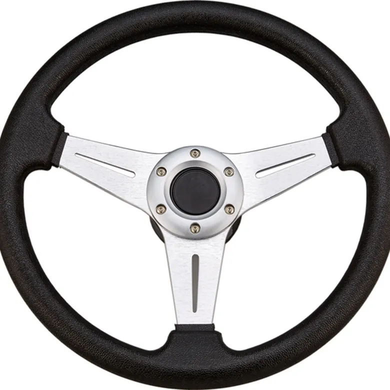 Båtratt Sport inkl. Standrad 3/4'' Nav Ø338mm Svart/Aluminium