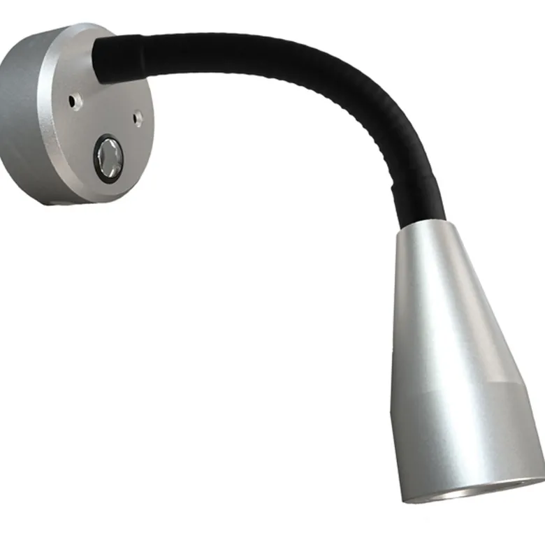 Casolux Mary Flex vägglampa flex mini alu. grå 10-30v