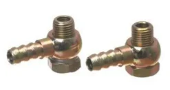 Cav Slangnippelset 10mm Vinklad Par