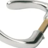 Classic Kata II handtag i förkromad mässing 85 mm