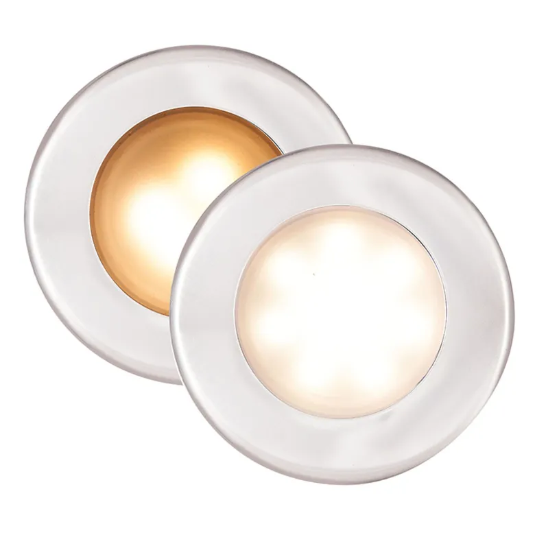 Corona SMD LED Vitt ljus, Polerat Stål
