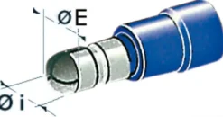 Cylindrisk hanterminal 1-2.5 mm²