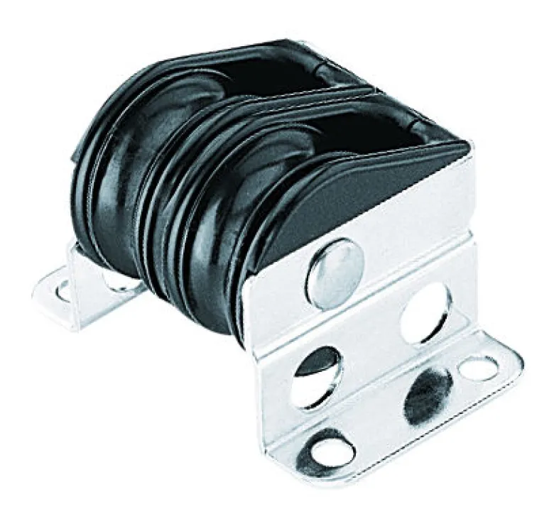 Däcksblock bullet dubbel 29 mm