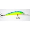 25 Deep Long A Djupgående Wobbler 12 cm Glitter Chartreuse Blue