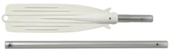 Delbar åra i anodiserat aluminium 132 cm