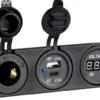 Digital voltmeter + strömuttag