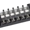 Elektrisk kopplingsplint för 6 terminaler 30 A