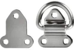 Elektropolerad fällbar halvring 6 mm