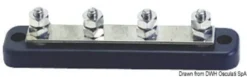 Elkopplingsplint med samlingsskena 4 x 6 mm