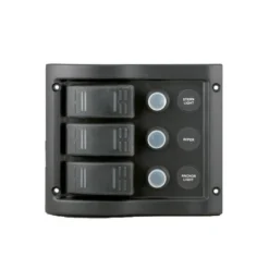 Elpanel 3 Brytare IP65 130x100 mm 1x5A - 2x10A