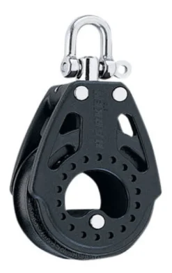 Enkelblock carbo 57 mm