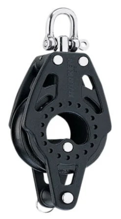 Enkelblock carbo 57 mm hundsvott