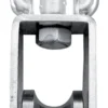 Enkelblock Rostfri 50 mm