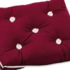 Enkel bomullsdyna bordeaux 430 x 350 mm