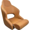 ESM Båtstol H52 Sport flip-up Cognac färgad