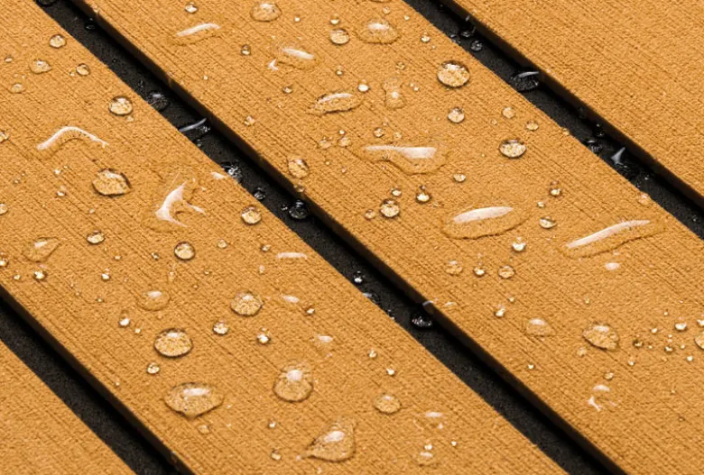 EVA Teak 2400x1200x6 mm träfärg