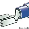 Faston förisolerad flatstiftshylsa 1-2.5 mm²