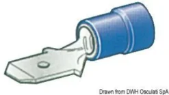Faston förisolerad hankontakt 2.5-6mm²
