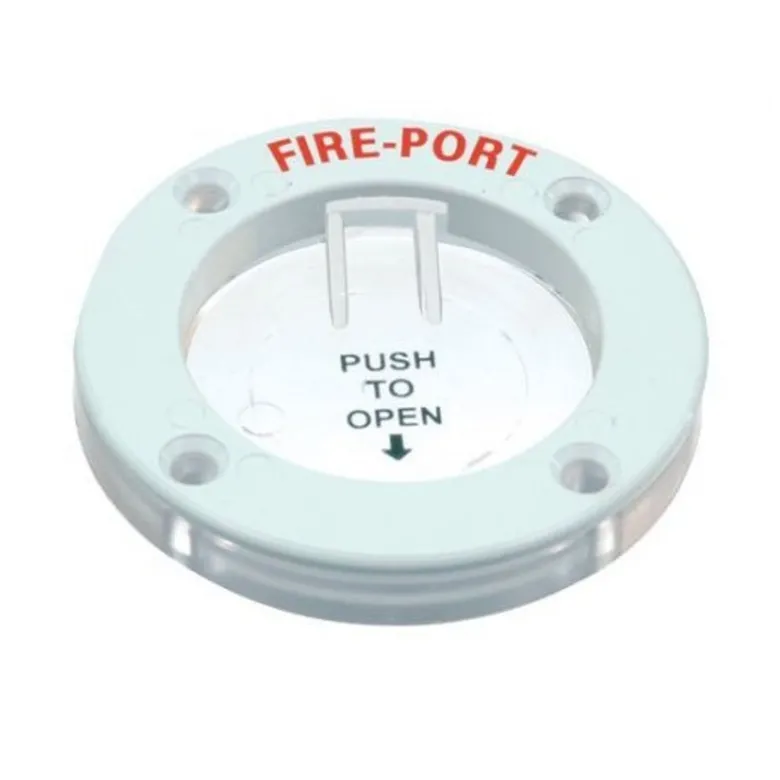 Fire-port skottgenomföring