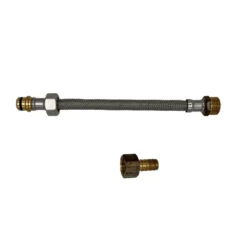 Flexslang med 13mm nippel Tömning