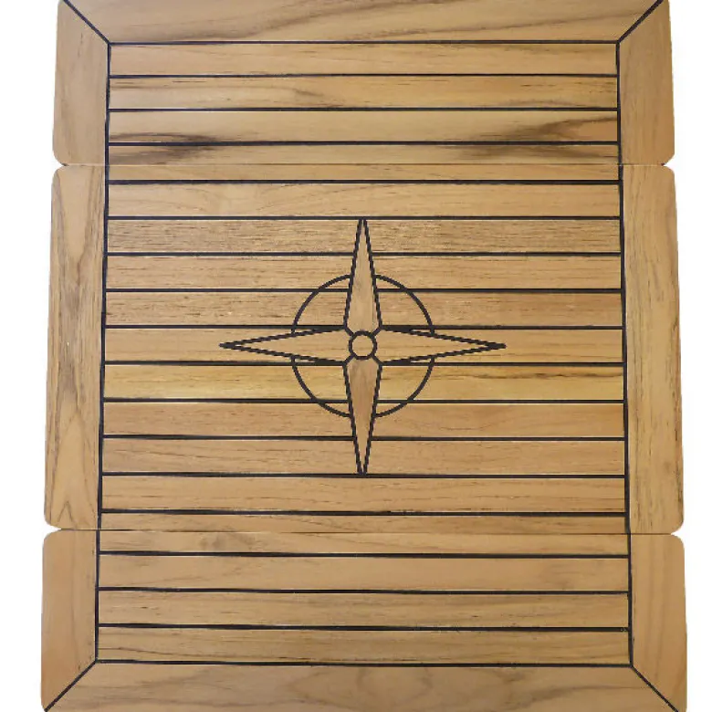 Fällbart teakbord 68 x 60 cm