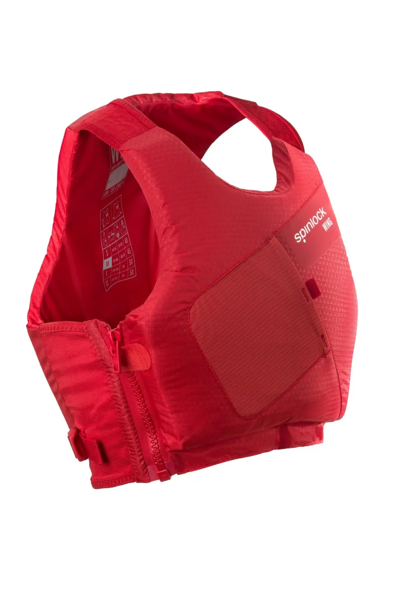 Flytväst Spinlock Wing Side PFD 50N Röd