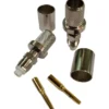1852 FME honkontakt för 10 mm kabel RG213, crimp, 2-pack