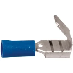 Fördelare för platt kontakt 6,4x0,8mm 10st, Blå