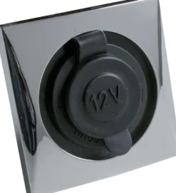 Frilight Eluttag 12v Krom