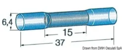 Förisolerad skarvhylsa 1-2,5 mm²