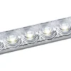 Fristående LED-armatur vit 230x24x11 mm