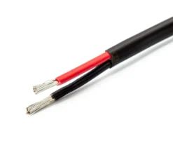 Förtent 2-ledad elkabel platt